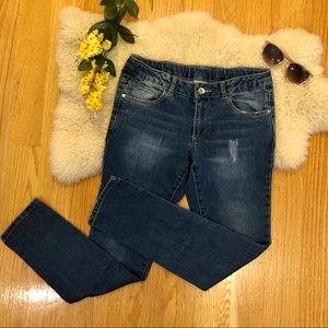 Zara girls distressed Jeans